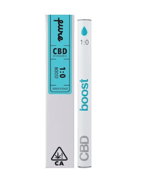 Buy-CBD-disposables.png CBD Boost 1:0 Disposable Vape .3g