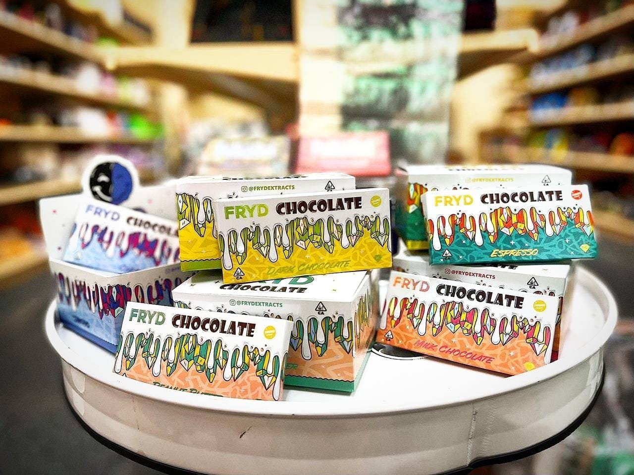 Fryd-chocolate-bars.jpg Fryd extracts chocolate bars 1000mg