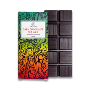 Shroomies – Magic Mushroom Chocolate Bar – Dark Chocolate Sea Salt 5000mg