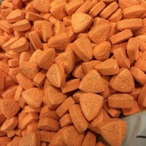 Orange Tesla XTC mdma pills
